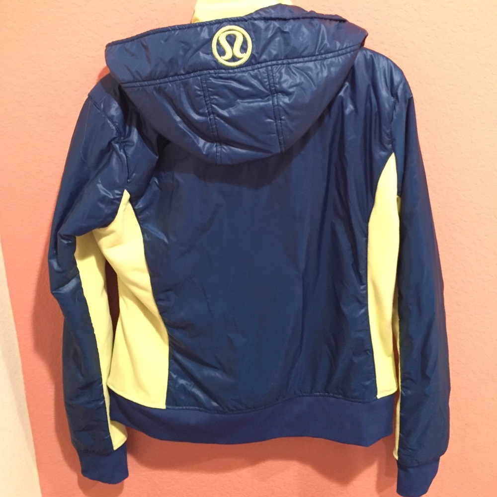 Lululemon Athletica Blue and Yellow Jacket